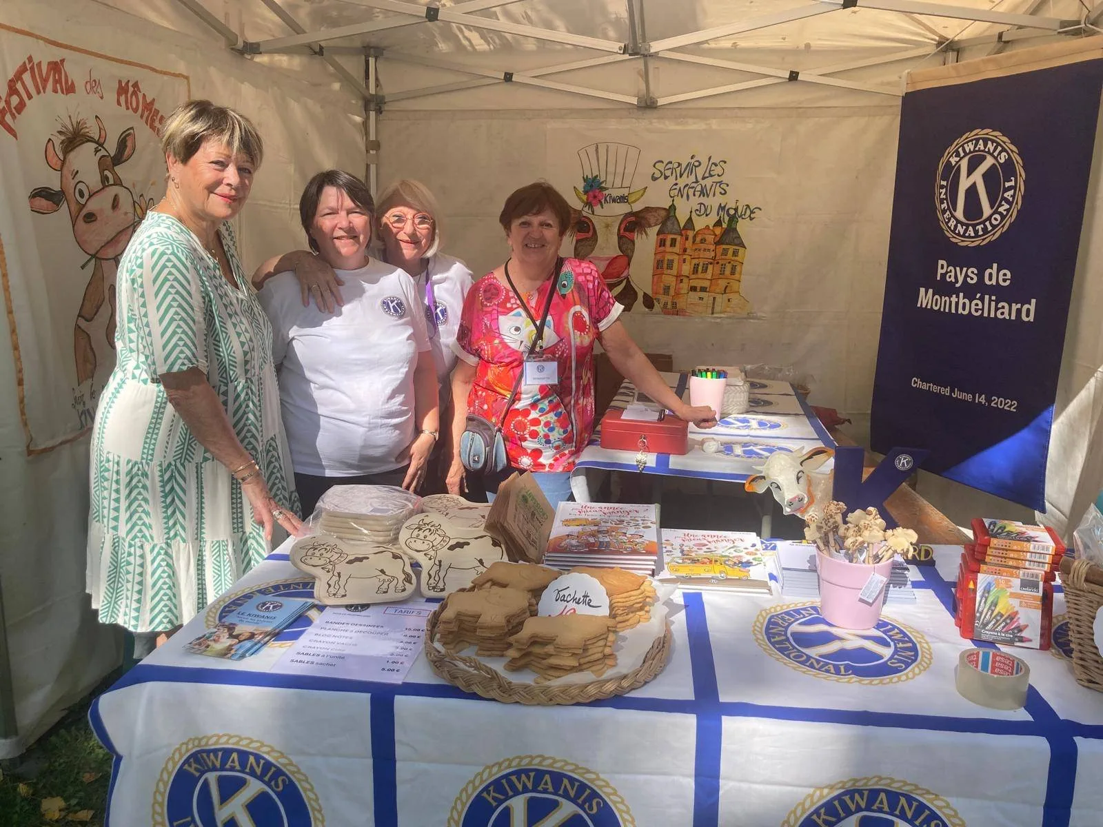 Illustration de Stand solidaire à la marche gourmande de Montbéliard