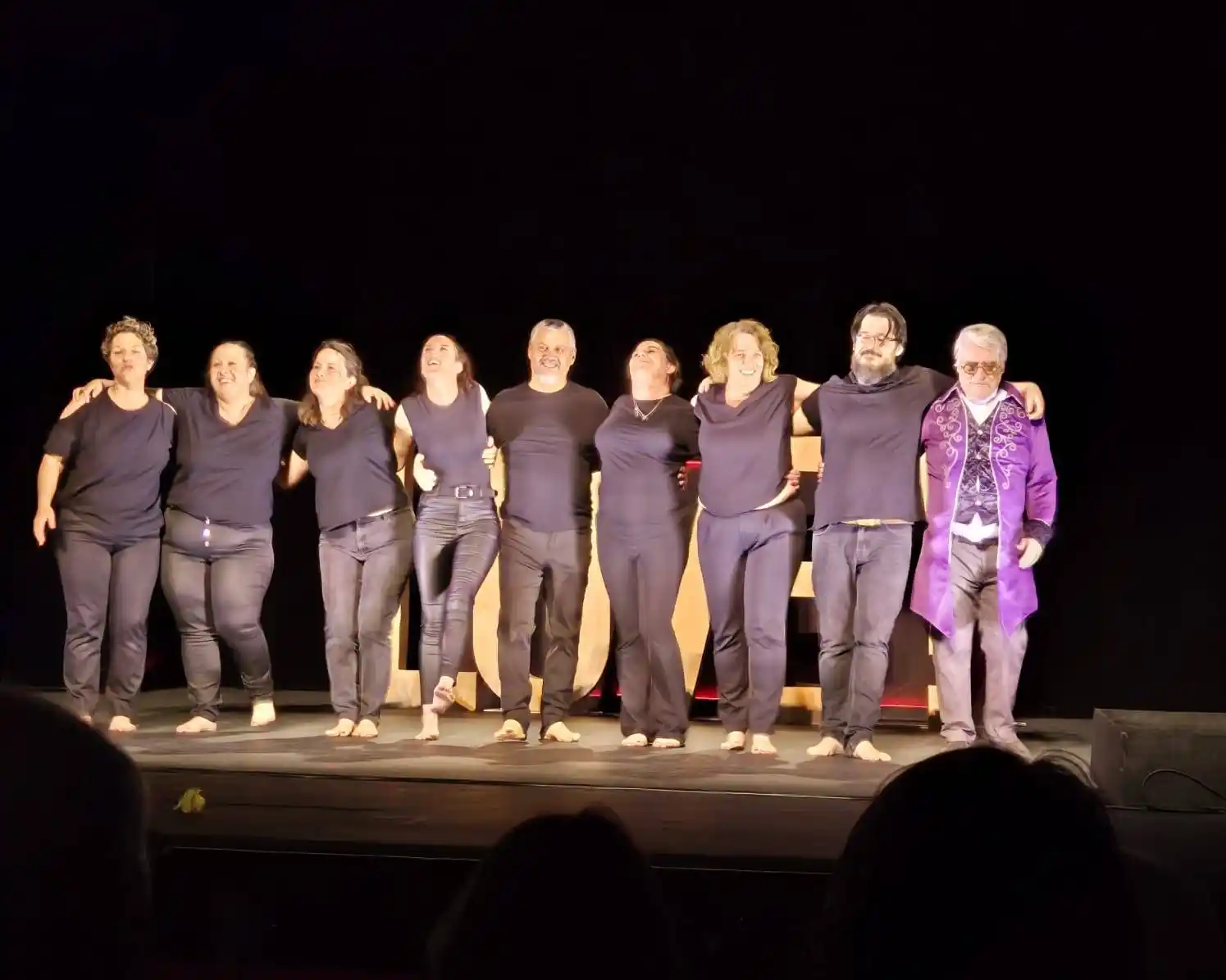 La troupe de Saint-Beauzire