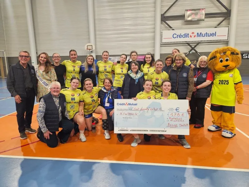 Illustration de Match de handball solidaire à Montbéliard